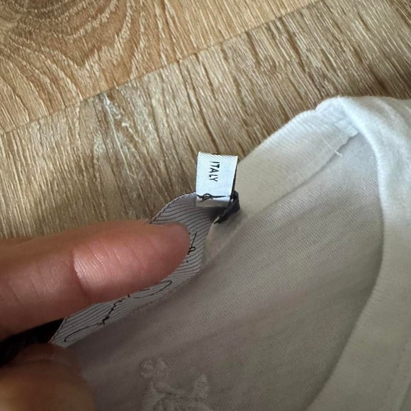 Lanvin White Regular‎ Rosenquist T-Shirt Size XS - Picture 5 of 7